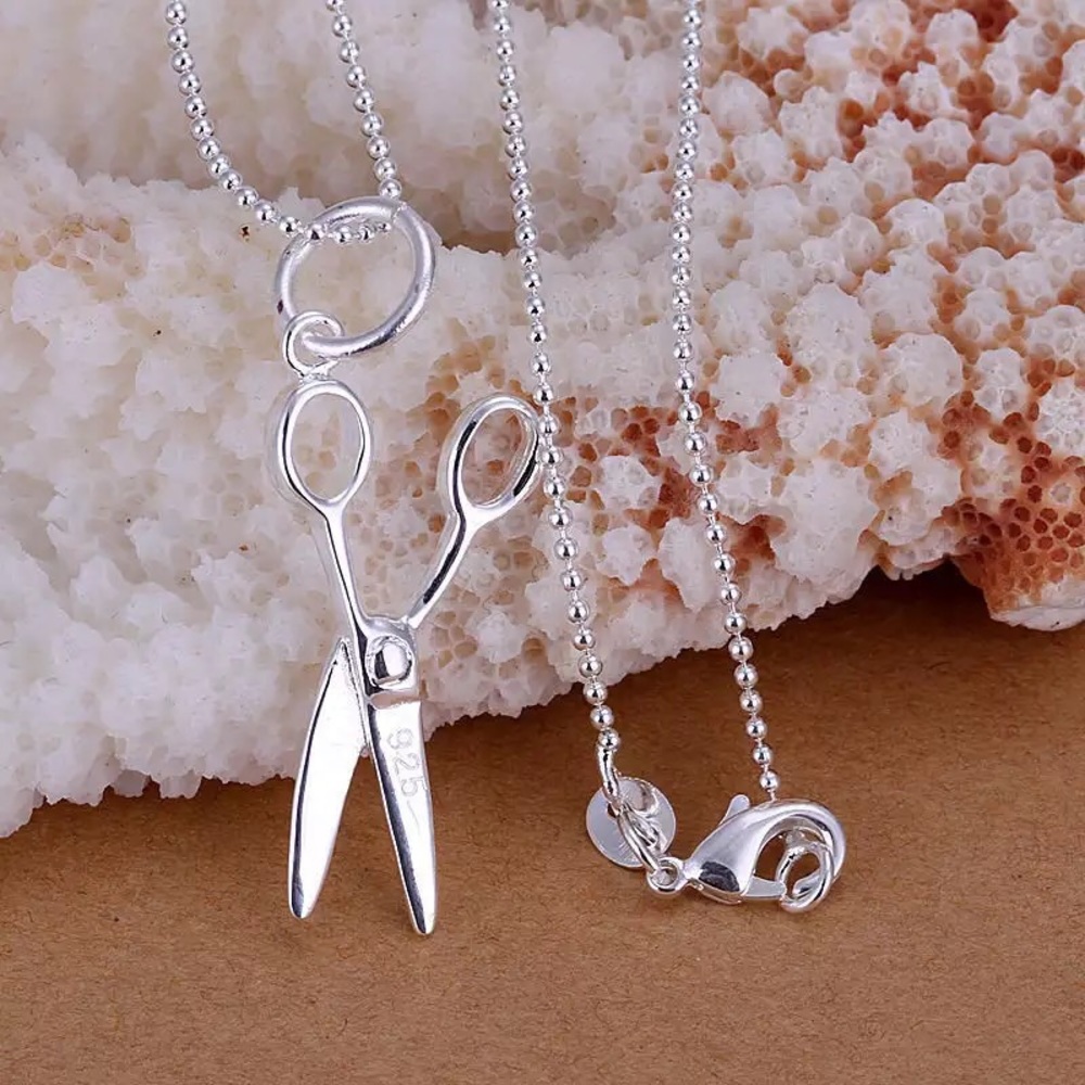 ⚡️Coming Soon⚡️925 Sterling Silver Scissor Pendant